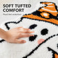 Halloween Character Shaped Bath Mat Nonslip Accent Rug 15.7 x 23.6 Inches