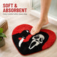 Halloween Shaped Bath Mat Soft Absorbent Nonslip Accent Rug