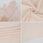 Lightweight Solid Cotton Linen Scarf 78 Inches