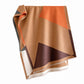 Geometric Color Block Oversized Scarf Soft Wrap Shawl with Fringe Edge 70.8*25.6 Inches