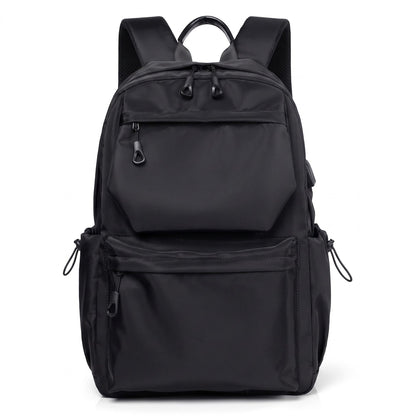 Modern Minimalist Laptop Backpack -  Multi-Pocket Daypack for School, Work, and Travel