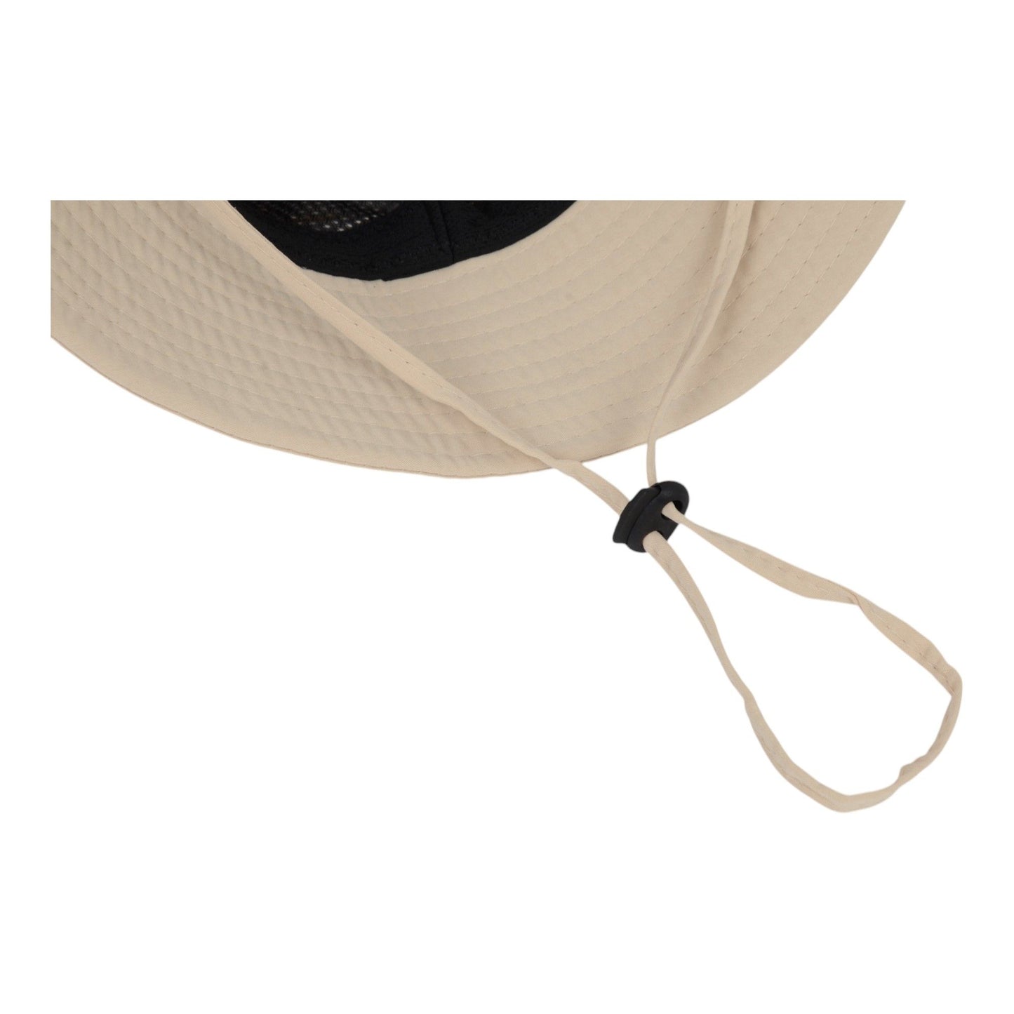 Wide Brim Bucket Hat with Colorful Ribbon Trim Breathable Mesh Lining and Adjustable Chin Strap for Outdoor Use