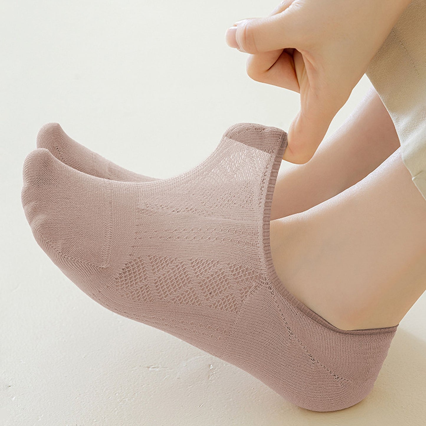 Invisible No-Show Liner Socks 6Pk