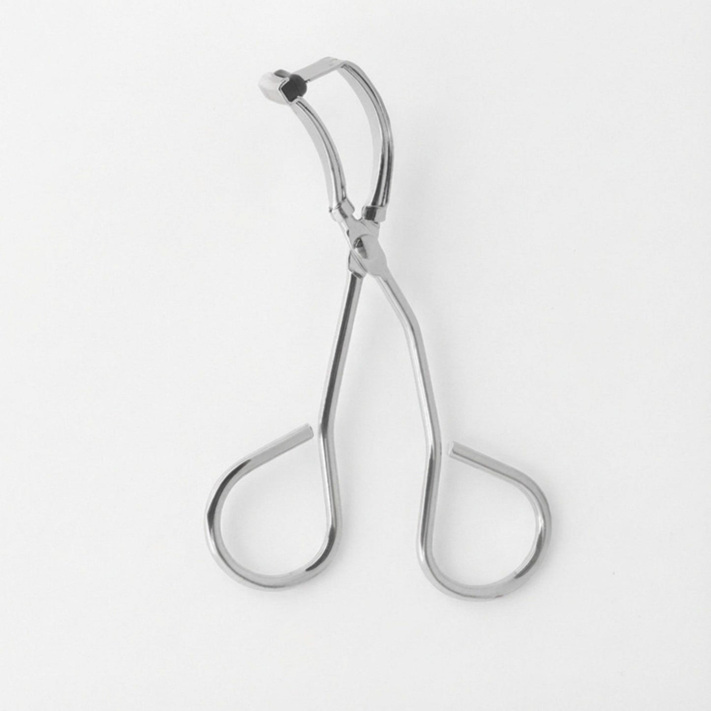 Classic Metal Eyelash Curler 2 Piece Set with Curved Lash Frame for Smooth Natural Lift