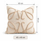 Boho Tufted Tassels Decorative Throw Pillow Cover Set of 2