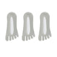 Mesh Toe Socks with Non-Slip Silicone Heel Grip Ultra Low Cut Breathable No Show Sock 3-Pack