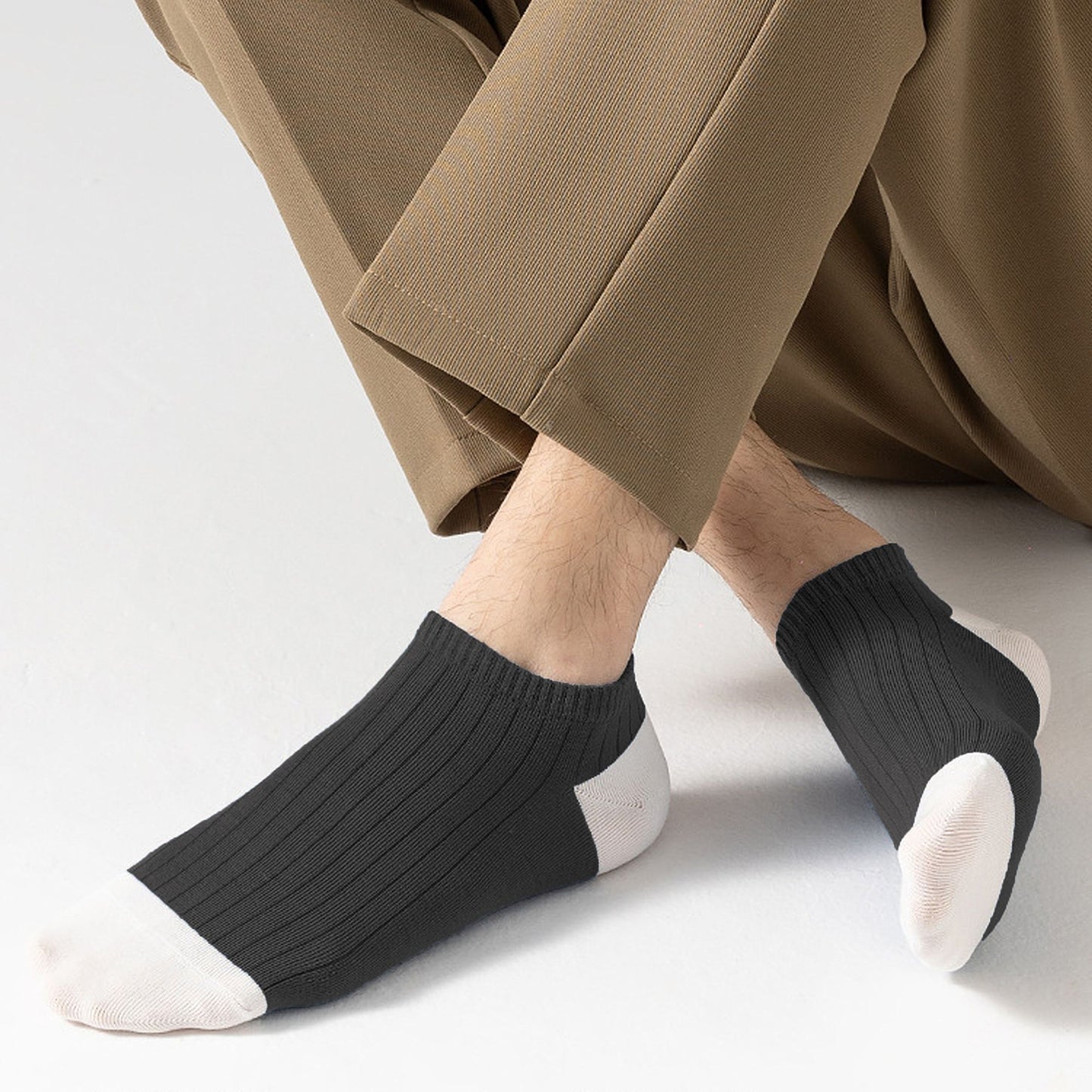 6pk Men's Casual Cotton Low - Cut Ankle Socks