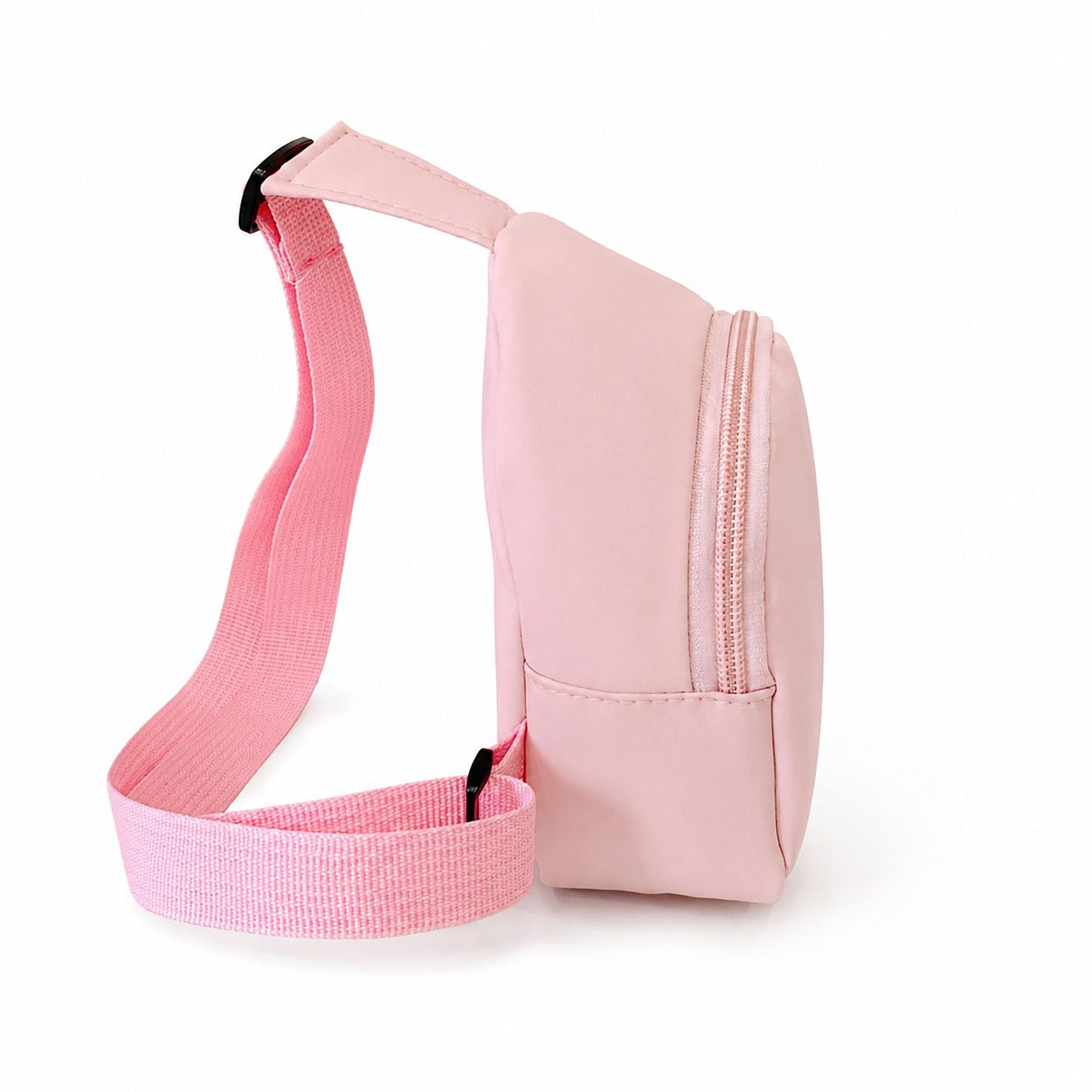 Adjustable Sling Bag with Front Zip Pocket for Travel