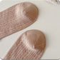 5 Pairs Ruffle Cuff Lace Knit Ankle Socks Breathable Soft Stretch Fabric with Multiple Color Options