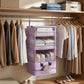 Hanging Travel Packing Organizer with Shelves and Hooks
