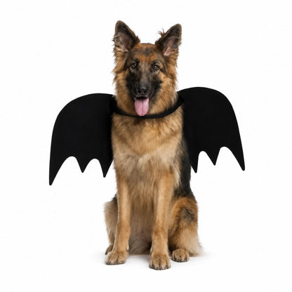Pet Bat Wings Costume with Adjustable Straps for Cats and Dogs