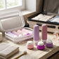 8 Piece Travel Toiletry Bottle and Jar Set