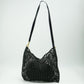 Handwoven Woven Handbag with Drawstring Interior for Vacation and Beach