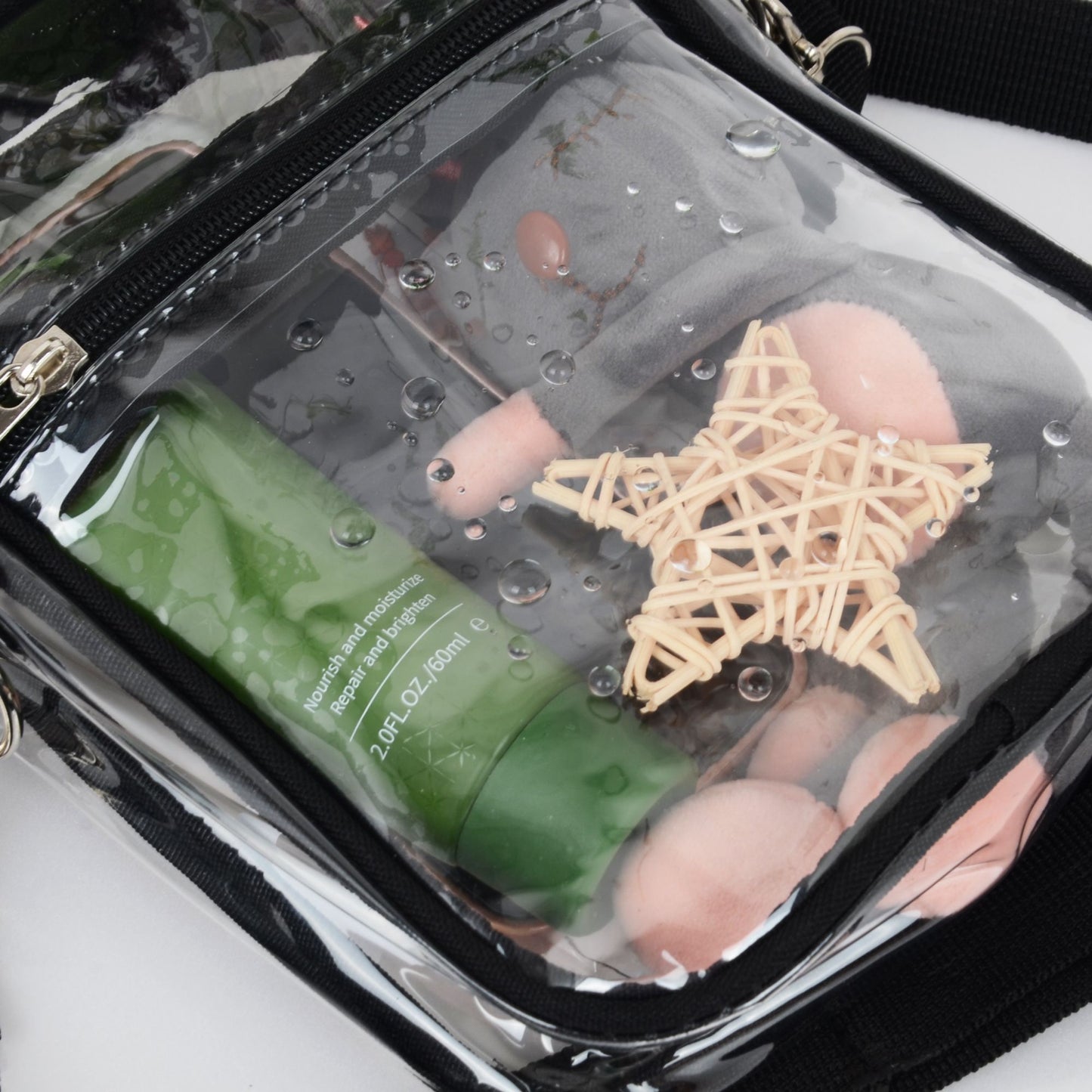 Sleek Clear Women's Shoulder Bag