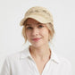 Women's Crochet Knit Baseball Cap Breathable Openwork Lightweight Casual Hat