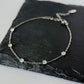 Women's Titanium Steel Zirconia Bracelet Adjustable Chain with Sparkling Stone Accents