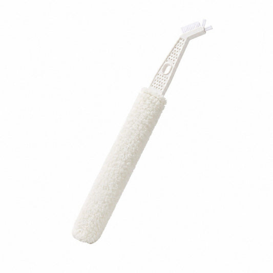 2-in-1 Microfiber Duster and Crevice Cleaning Brush for Vents, Tracks and Keyboards
