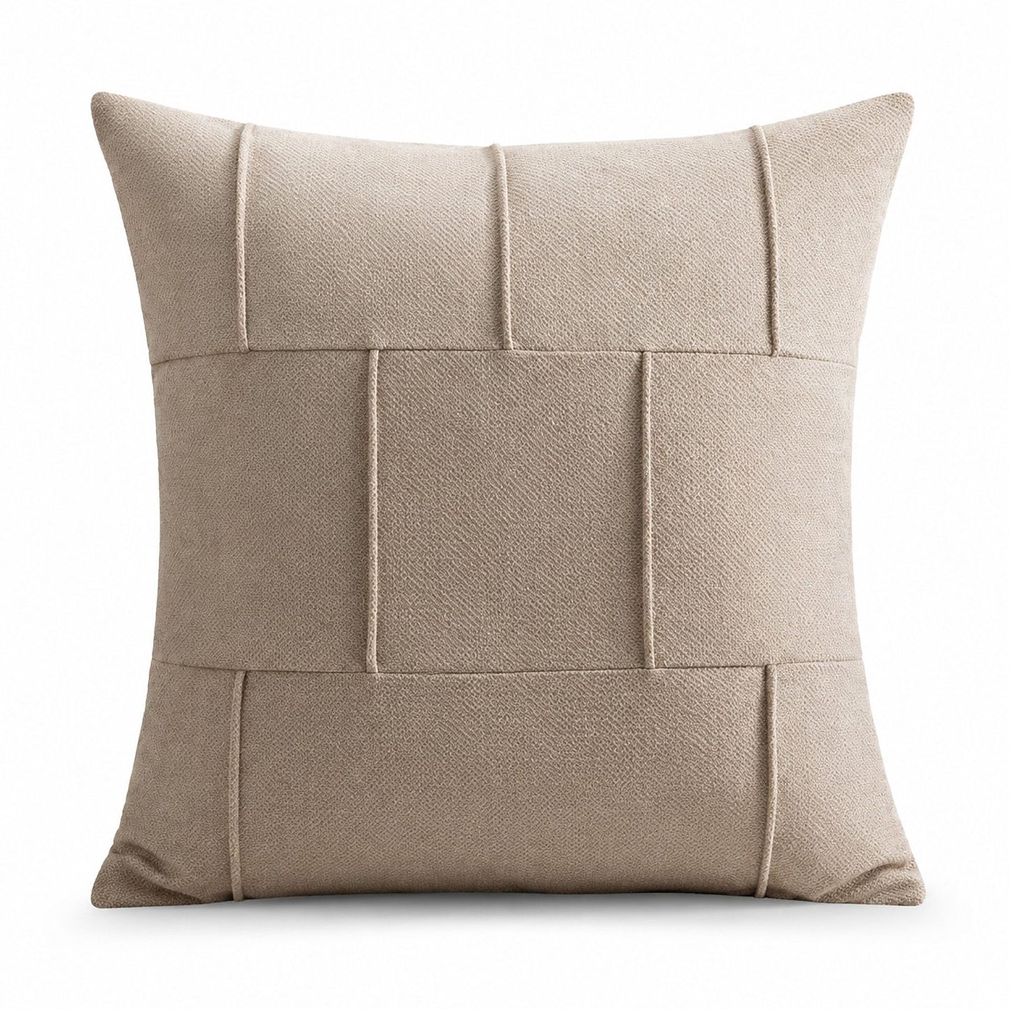 Textured Decorative Throw Pillow Cover Soft Accent Cushion Cover for Sofa Bed