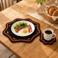 Woven Cotton Cord Octagonal Placemat and Coaster 2-Piece Set