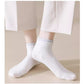 3-Pack Ribbed Ankle Socks with Contrast Color Cuffs Soft Cotton Stretch Design