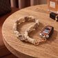 Knotted Macrame Wrist Strap with Swivel Clasp