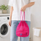 2-Pack Mesh Drawstring Shower Bags, Large and Small Travel Organizer Set