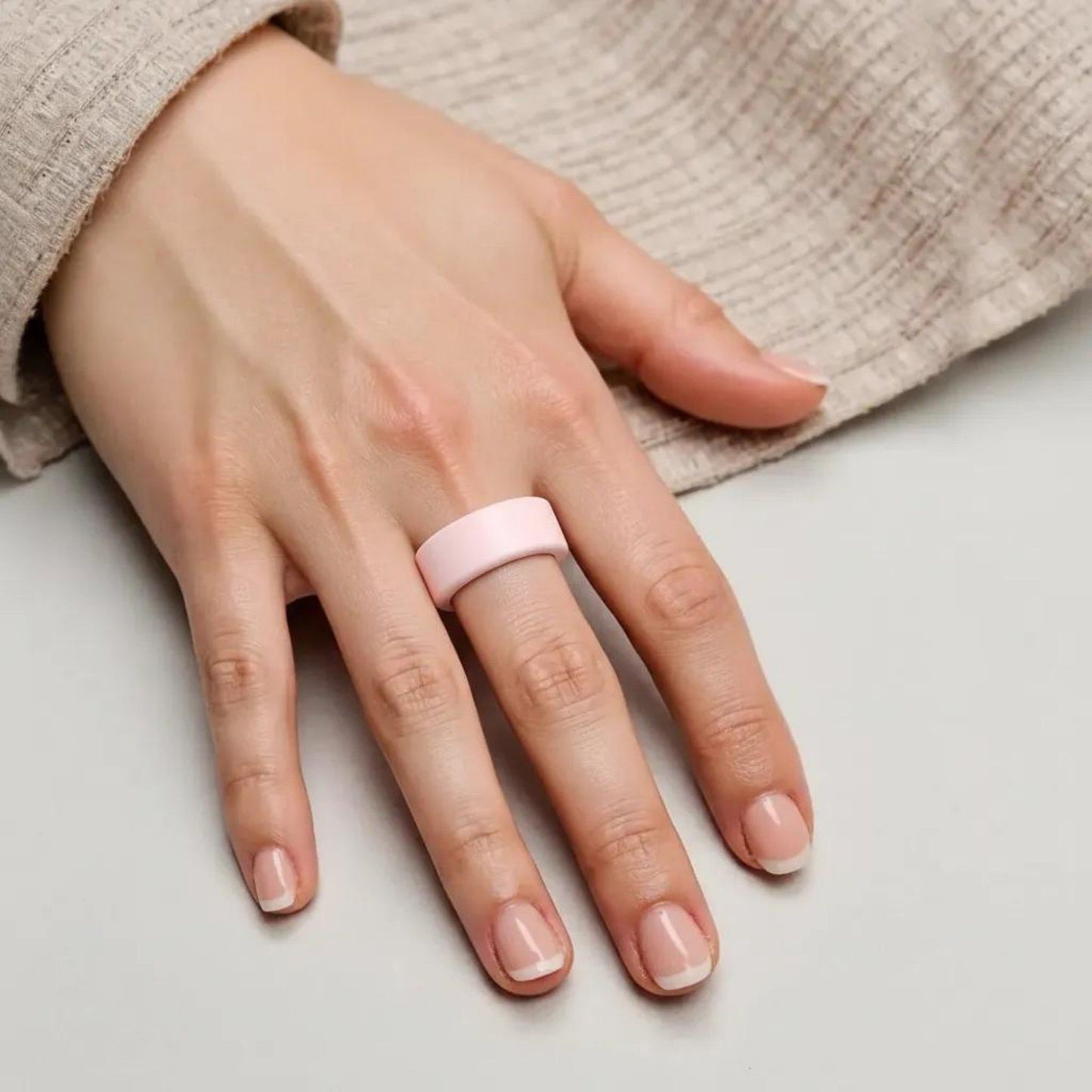 Ring Protector Cover for Oura Ring Gen 3 Scratch Resistant Silicone Guard 2-Piece Set