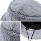 Faux Fur Bucket Hat Soft Plush Winter Casual Fashion Hat
