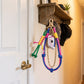 Layered Cord Chain Belt Loop Bag Charm