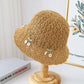 Crochet Straw Sun Hat with Cherry Accents