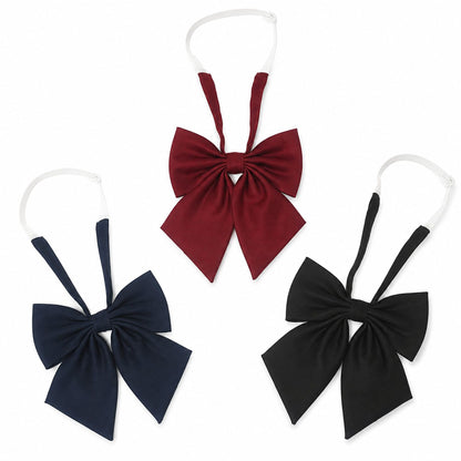 3 Pack Adjustable Pre Tied Bow Ties for School Uniform Shirts