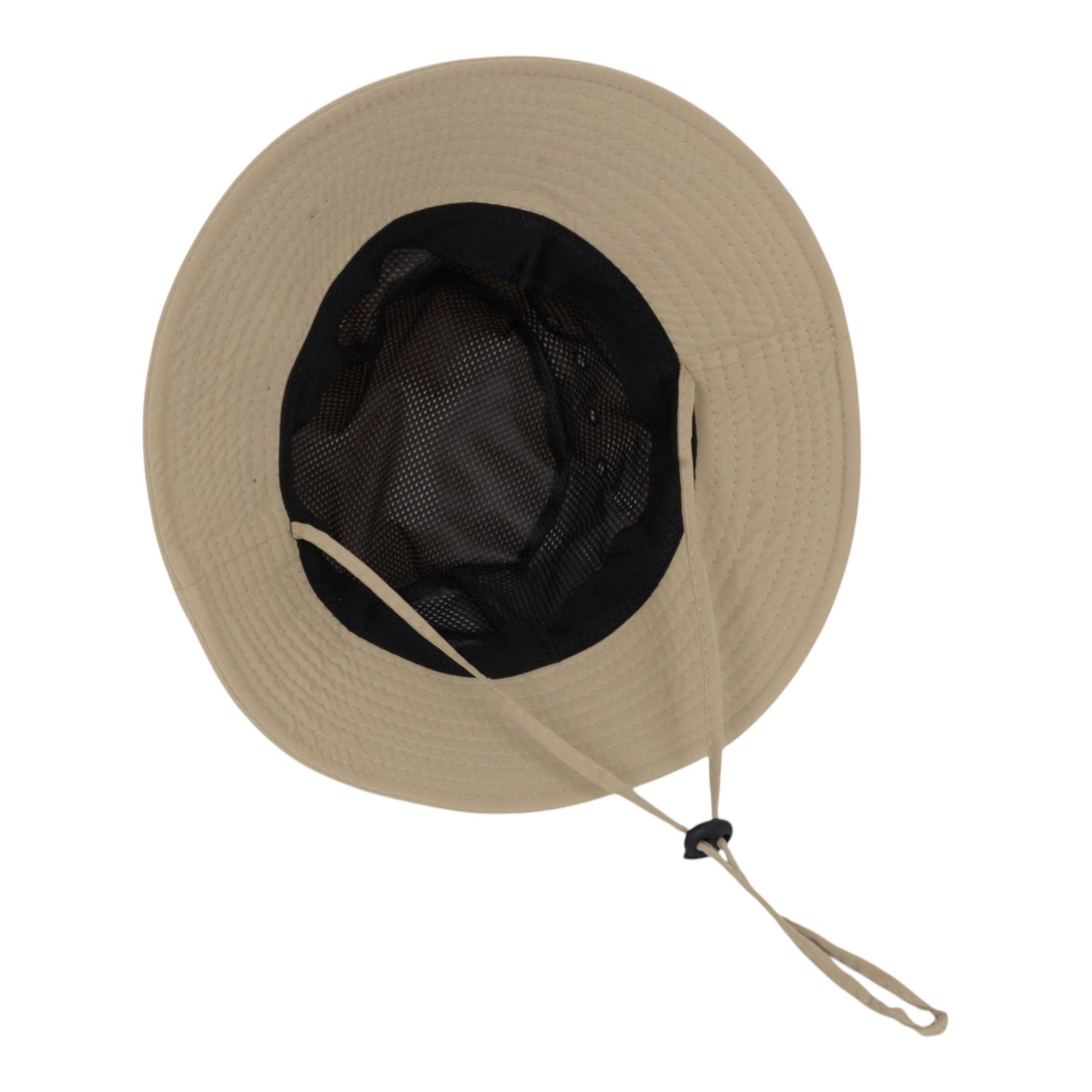 Wide Brim Bucket Hat with Colorful Ribbon Trim Breathable Mesh Lining and Adjustable Chin Strap for Outdoor Use