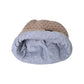 Womens Knit Beanie Hat with Ponytail Opening Soft Slouchy Winter Cap