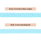 Sewing Sequin Trim 0.9 Inch 4 Row, 25 Yards Glitter Sequin Ribbon Metallic Stretch Bling Strip DIY Craft Decoration