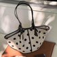 Linen Tote Bag Magnetic Snap Closure for Everyday Use