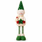 Adjustable Height Sequin Snowman Christmas Decoration