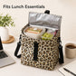 Insulated Lunch Backpack with Buckle Flap and Top Handle