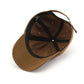 Cotton Baseball Cap with Embroidered Lettering Adjustable Strap Back