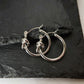Women's Knot Hoop Earrings Statement Hoops for Versatile Styling