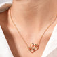 Women's Double Heart Pendant Necklace