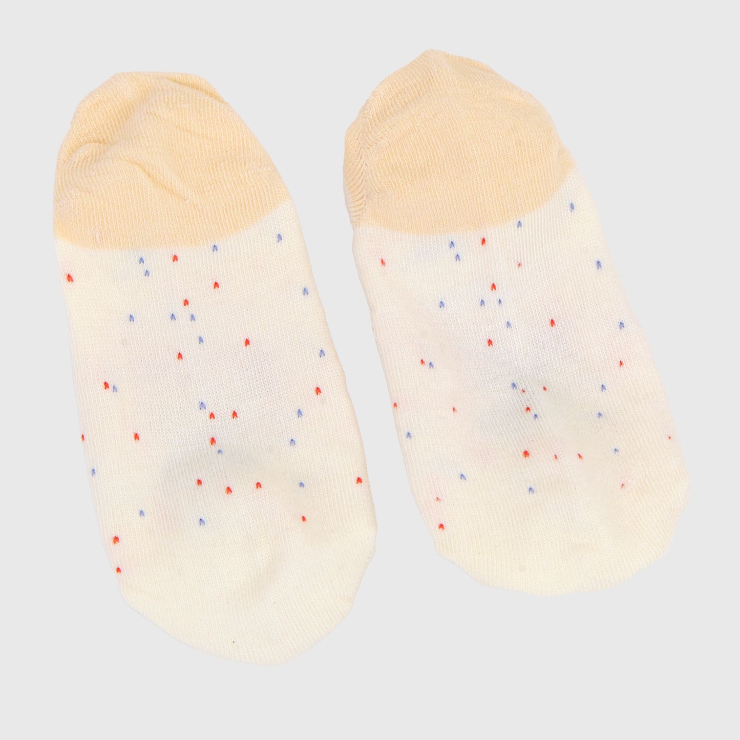 Charming No Show Socks Seamless Toe Cotton 6Pk