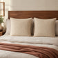 2 Pack Chevron Textured Decorative Throw Pillow Covers