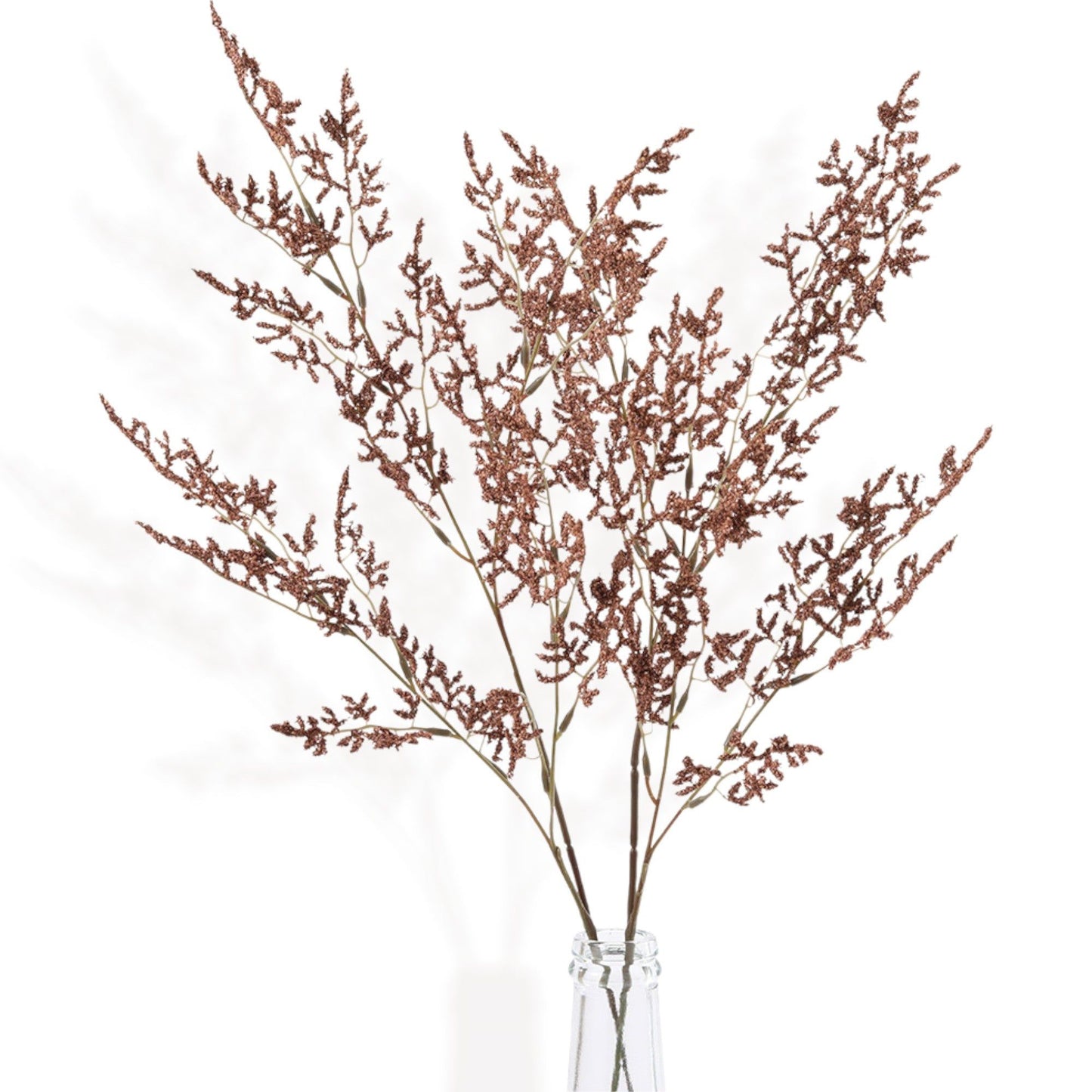 Pampas Grass Dried Floral Arrangement Strawflower Wheat