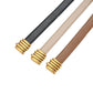 Skinny Waist Belt Thin Dress Belt with Rounded Metal Buckle 39.4 in