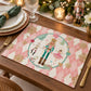 Christmas Nutcracker Placemats Set of 4 Holiday Dining Table Mats 11.8 x 17.7in
