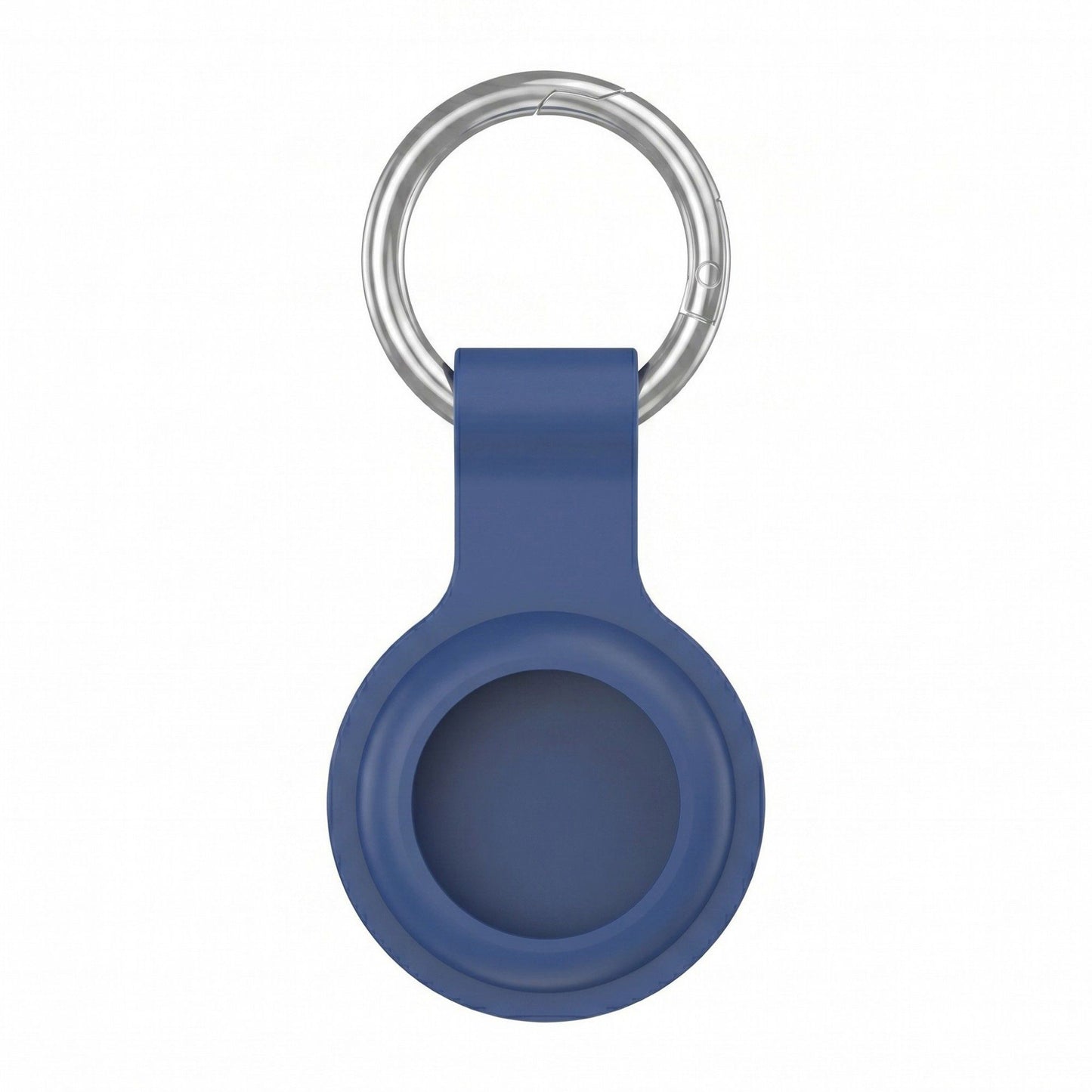 2 Pack AirTag Holder Keychain Case with Secure Lock Carabiner Clip for Bags Keys Luggage Pet Collar Protective Cover