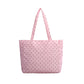 Clear Polka Dot Tote Bag for Women, Large Transparent Shoulder Bag with Bow Detail