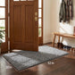 Chenille Bath Mat with Plush Noodle Texture and Non Slip Backing