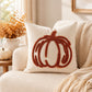 Tufted Pumpkin Throw Pillow Cover for Couch Bed and Chair