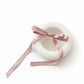 Long Ribbon Bow Hair Clip with Sleek Streamer Tails and Elegant Minimalist Design